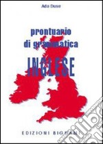 Prontuario di grammatica inglese libro