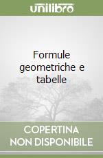 Formule geometriche e tabelle libro