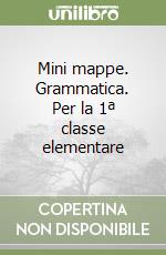 Mini mappe. Grammatica. Per la 1ª classe elementare libro