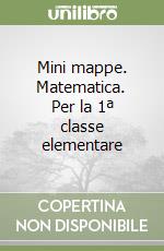 Mini mappe. Matematica. Per la 1ª classe elementare libro