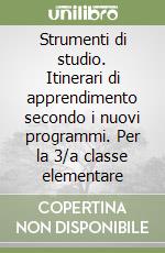 Strumenti di studio. Itinerari di apprendimento secondo i nuovi programmi. Per la 3/a classe elementare libro