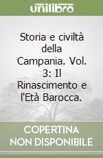 Storia e civiltà della Campania. Vol. 3: Il Rinascimento e l'Età Barocca. libro