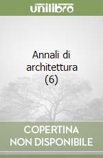 Annali di architettura (6)