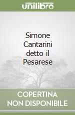 Simone Cantarini detto il Pesarese libro