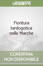 Fioritura tardogotica nelle Marche libro