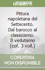 Pittura napoletana del Settecento. Dal barocco al classicismo. Il vedutismo (cof. 3 voll.) libro