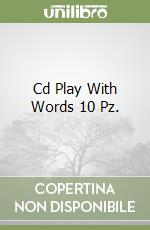 Cd Play With Words 10 Pz. libro