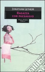 Ragazza con paesaggio libro