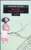 Ragazza con paesaggio libro