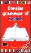 Concise grammar of english libro