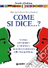 Come si dice...? libro