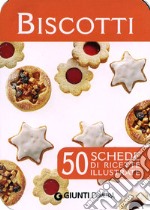 Biscotti. 50 schede di ricette illustate libro