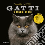 Gatti come noi. Calendario 2020 libro