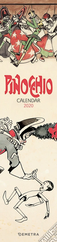 Pinocchio. Calendar 2020. Ediz. inglese libro