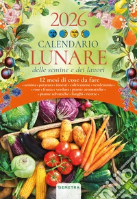 Calendario lunare 2026 da parete libro