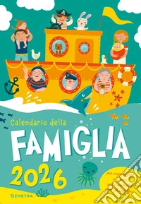 Calendario della famiglia 2026 da parete libro