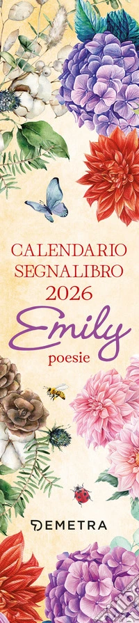 Emily poesie. Calendario segnalibro 2026 libro