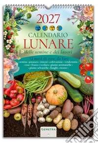 Calendario lunare 2027 da parete (26,5 x 38,5 cm) libro