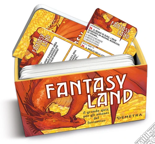 Fantasy land. Il grande quiz per gli amanti del fantastico. Quiz box. Con 100 Carte