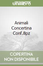 Animali Concertina Conf.8pz libro