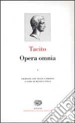 Opera omnia. Con testo latino a fronte. Vol. 1 libro