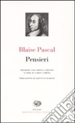 Pensieri. Testo francese a fronte