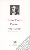 Pensieri. Testo francese a fronte libro