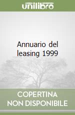 Annuario del leasing 1999 libro