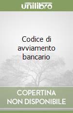 Codice di avviamento bancario libro