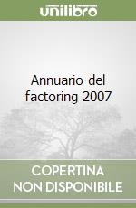 Annuario del factoring 2007