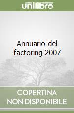 Annuario del factoring 2007 libro