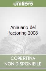 Annuario del factoring 2008 libro