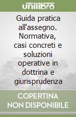 Guida pratica all'assegno. Normativa, casi concreti e soluzioni operative in dottrina e giurisprudenza