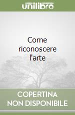 Come riconoscere l'arte libro