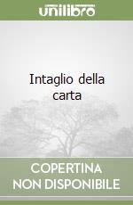 Intaglio della carta libro