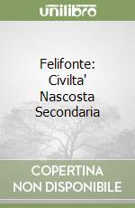Felifonte: Civilta' Nascosta Secondaria libro