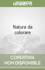 Natura da colorare libro