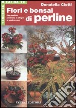 Fiori e bonsai di perline libro