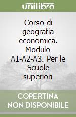 Corso di geografia economica. Modulo A1-A2-A3. Per le Scuole superiori libro