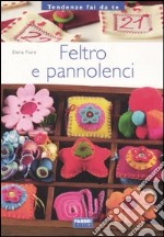 Feltro e pannolenci libro