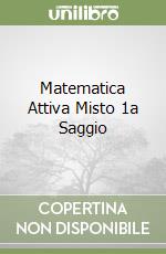 Matematica Attiva Misto 1a Saggio libro