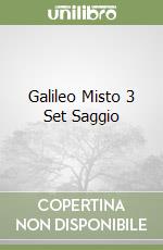Galileo Misto 3 Set Saggio libro