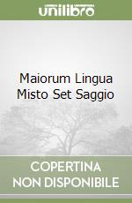 Maiorum Lingua Misto Set Saggio libro