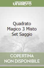 Quadrato Magico 3 Misto Set Saggio libro