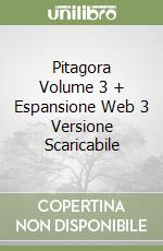 Pitagora Volume 3 + Espansione Web 3 Versione Scaricabile libro