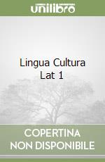 Lingua Cultura Lat 1 libro