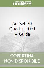 Art Set 20 Quad + 10cd + Guida libro