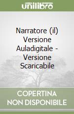 Narratore (il) Versione Auladigitale - Versione Scaricabile libro