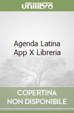Agenda Latina App X Libreria libro