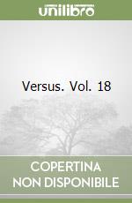 Versus. Vol. 18 libro